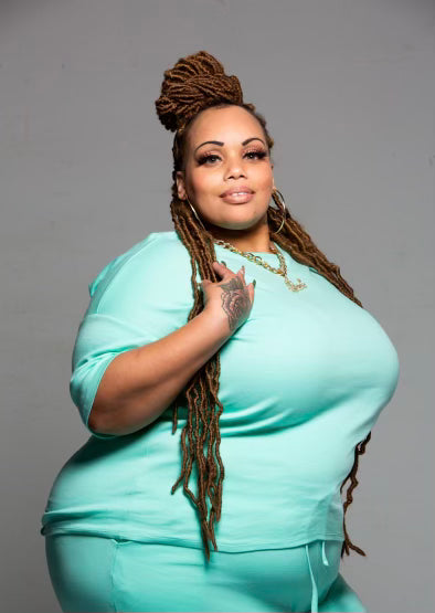 Plus Size Flavor 2pc Pants Set